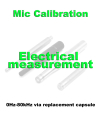 Microphone calibration frequency response