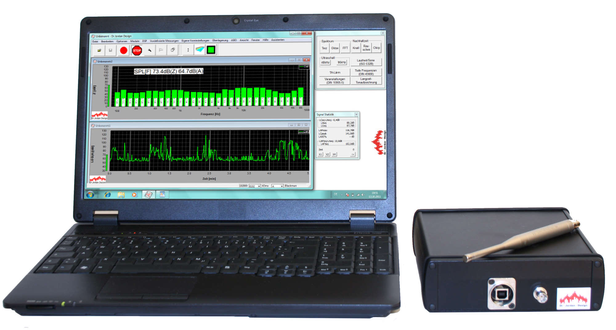 Ultraschall im Arbeitsschutz Messsystem